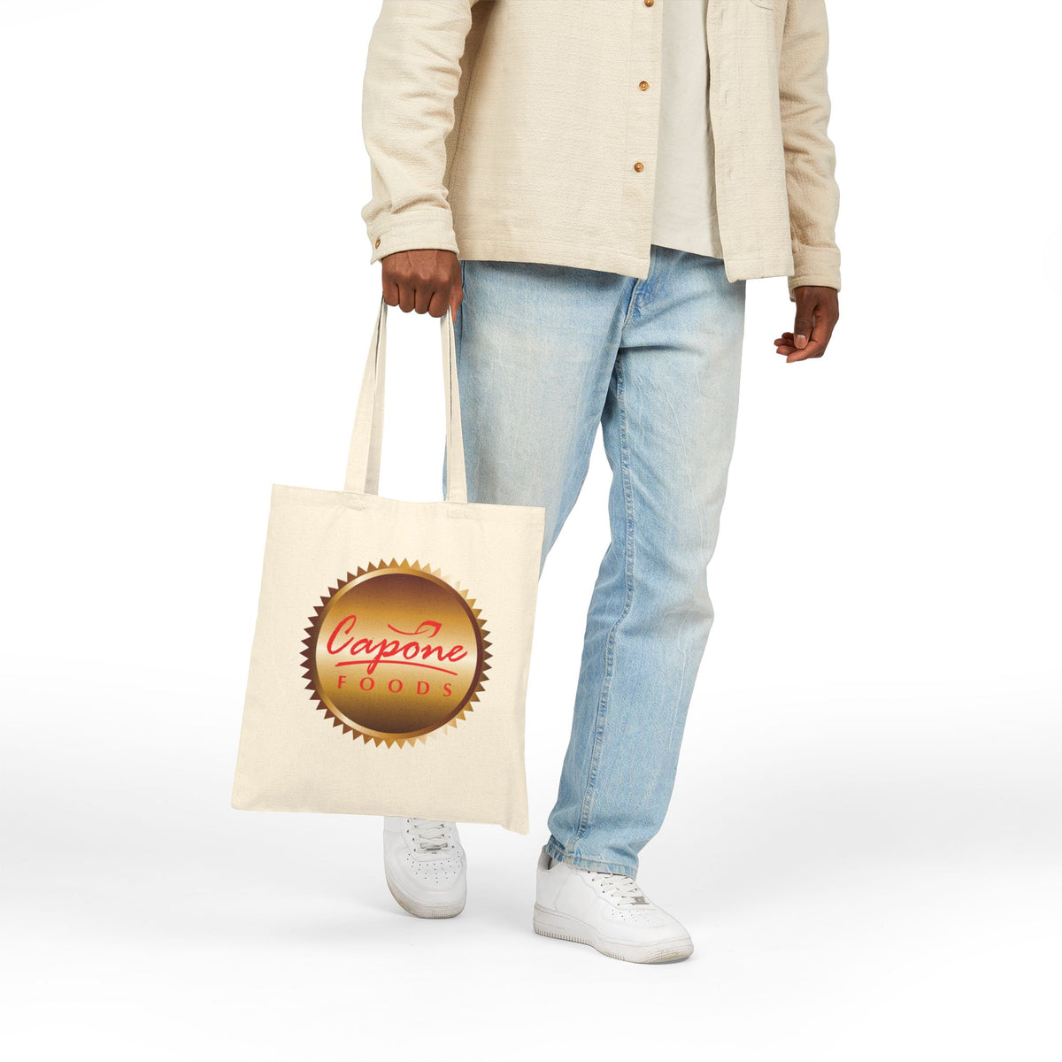 Capone Foods Homestyle Food For Busy People Cotton Canvas Tote Bag