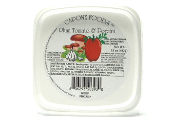 Plum Tomato Sauce with Porcini