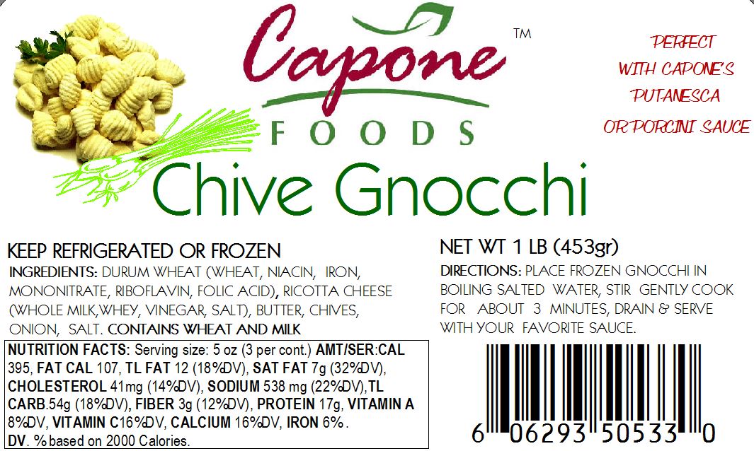 Gnocchi - Chive * STORE PICK UP ONLY