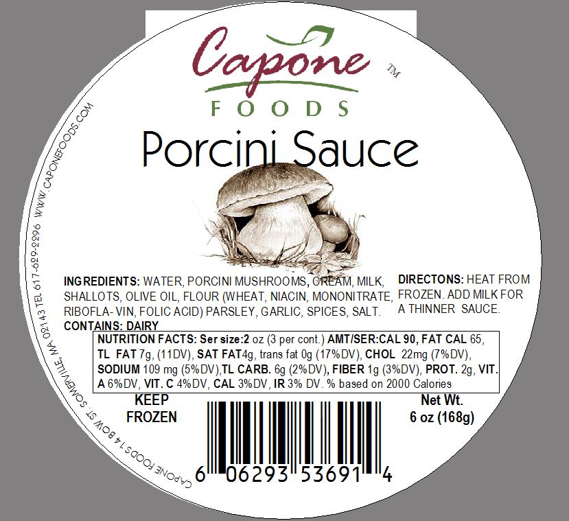 Sauce - Porcini * STORE PICK UP OR LOCAL HOME DELIVERY ONLY