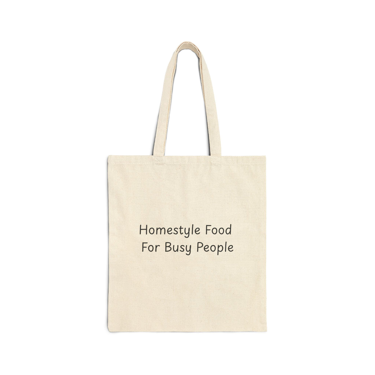 Capone Foods Homestyle Food For Busy People Cotton Canvas Tote Bag