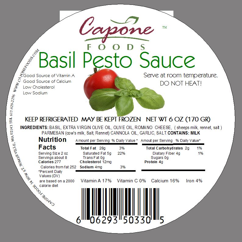 Sauce - Basil Pesto 6 oz * STORE PICK UP ONLY