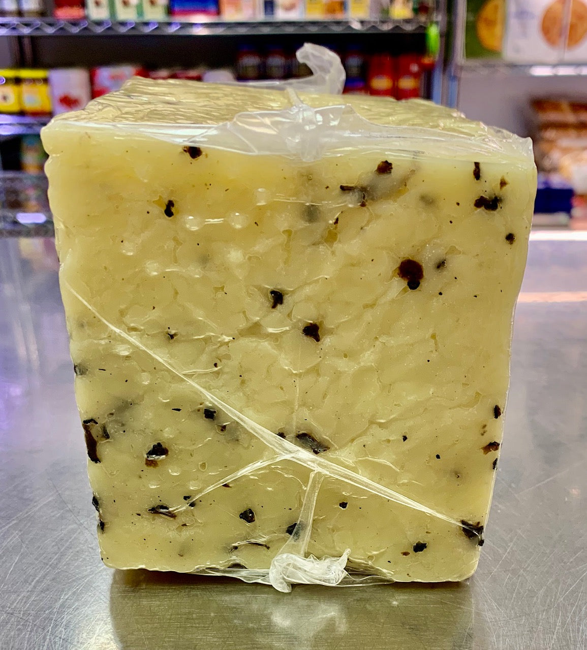 Italian Sheep Milk Cheese with Truffles