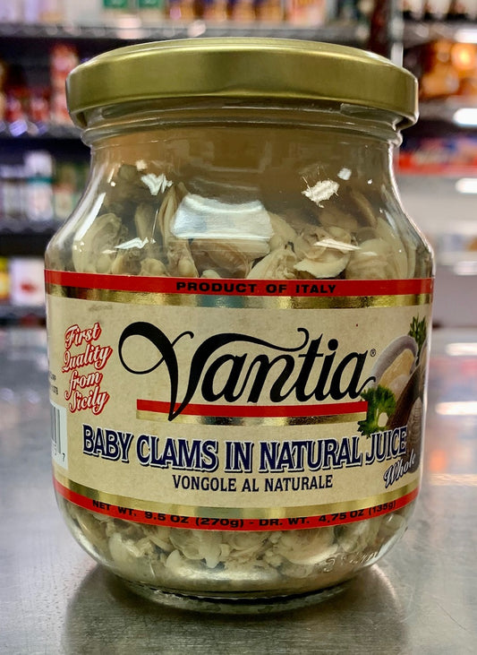 Clams in natural juice - Vantia