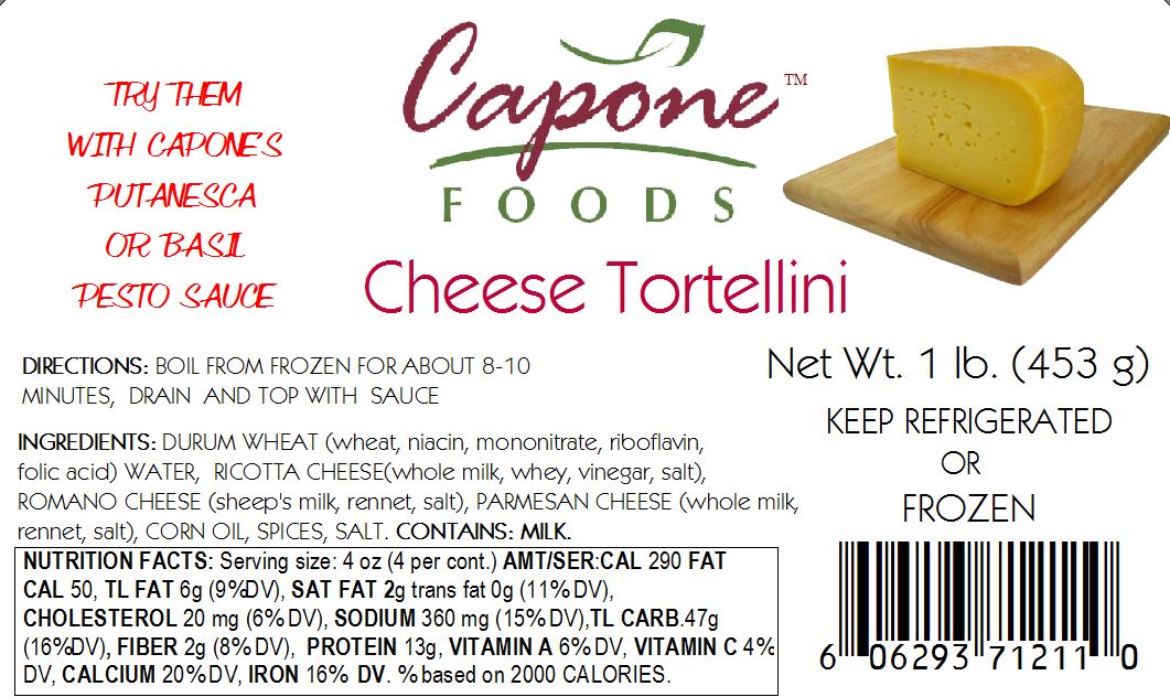 Tortellini - Cheese * STORE PICK UP ONLY