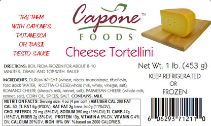 Tortellini - Cheese * STORE PICK UP ONLY