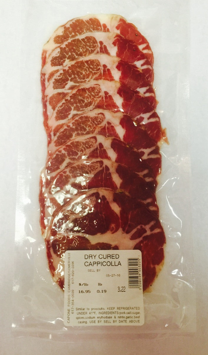 Dry Cured Cappicola