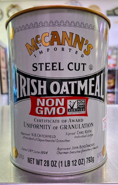 McCann's Imported Steel Cut Irish Oatmeal