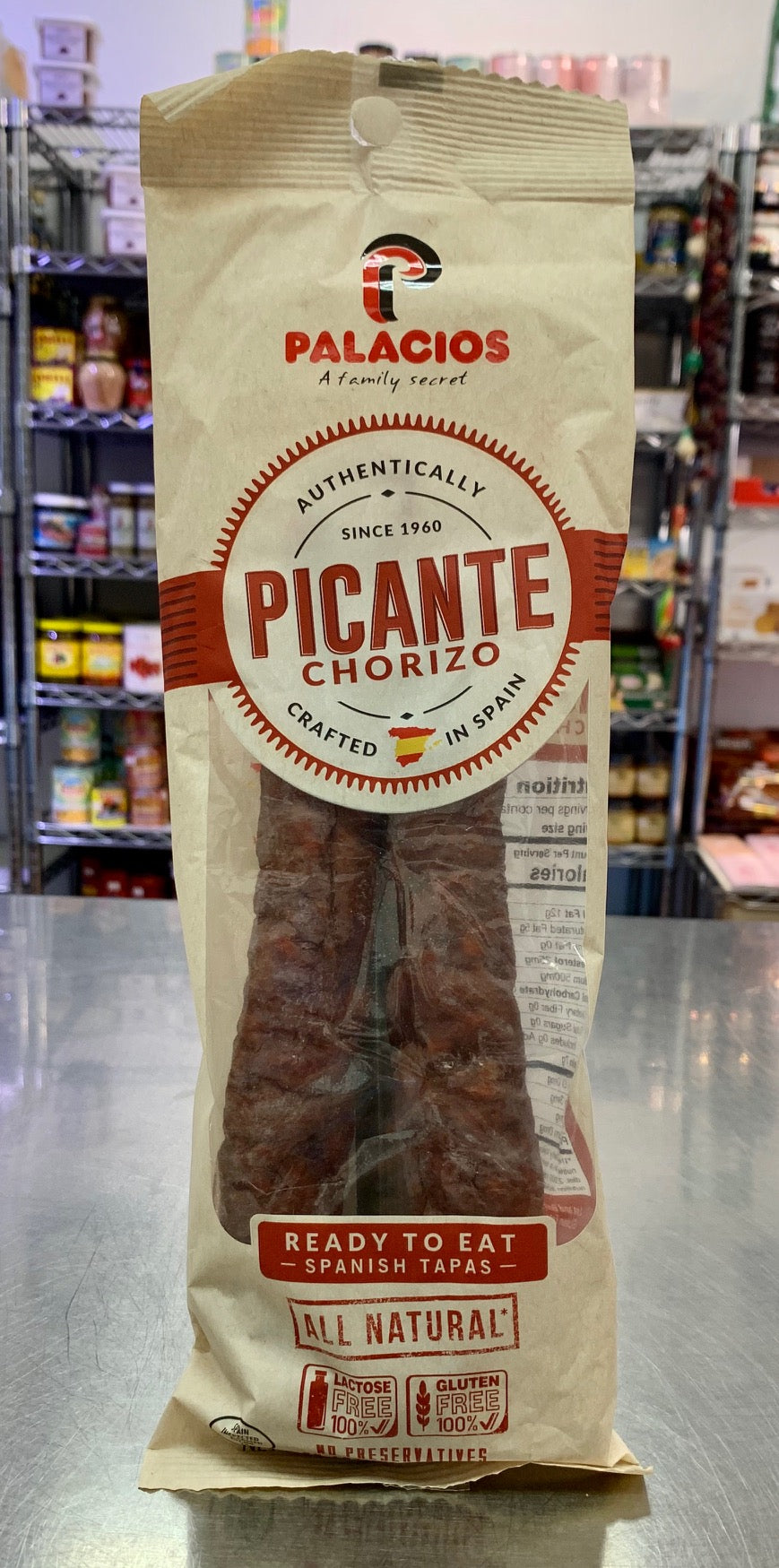 Chorizo Picante from Spain - Palacios