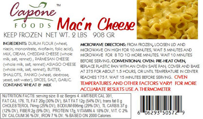 Mac n' Cheese * STORE PICK UP ONLY