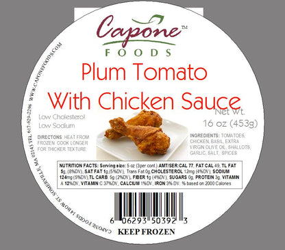 Sauce - Plum Tomato with Chicken * STORE PICK UP ONLY