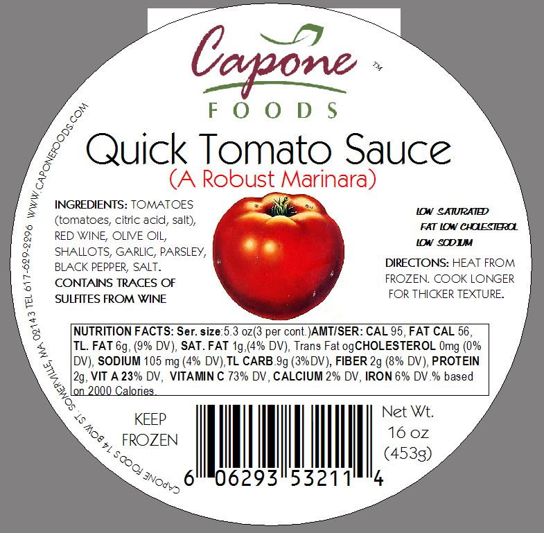 Sauce - Quick Tomato * STORE PICK UP ONLY