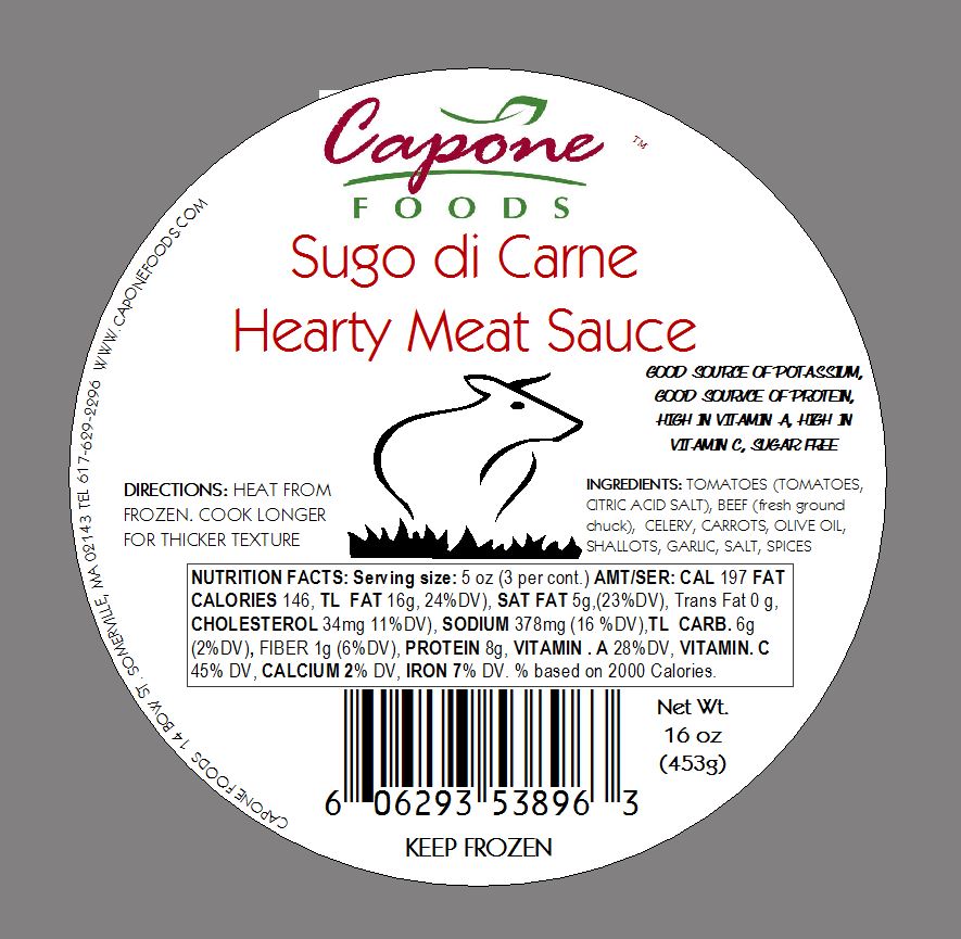 Sugo di Carne Hearty Meat Sauce * STORE PICK UP ONLY