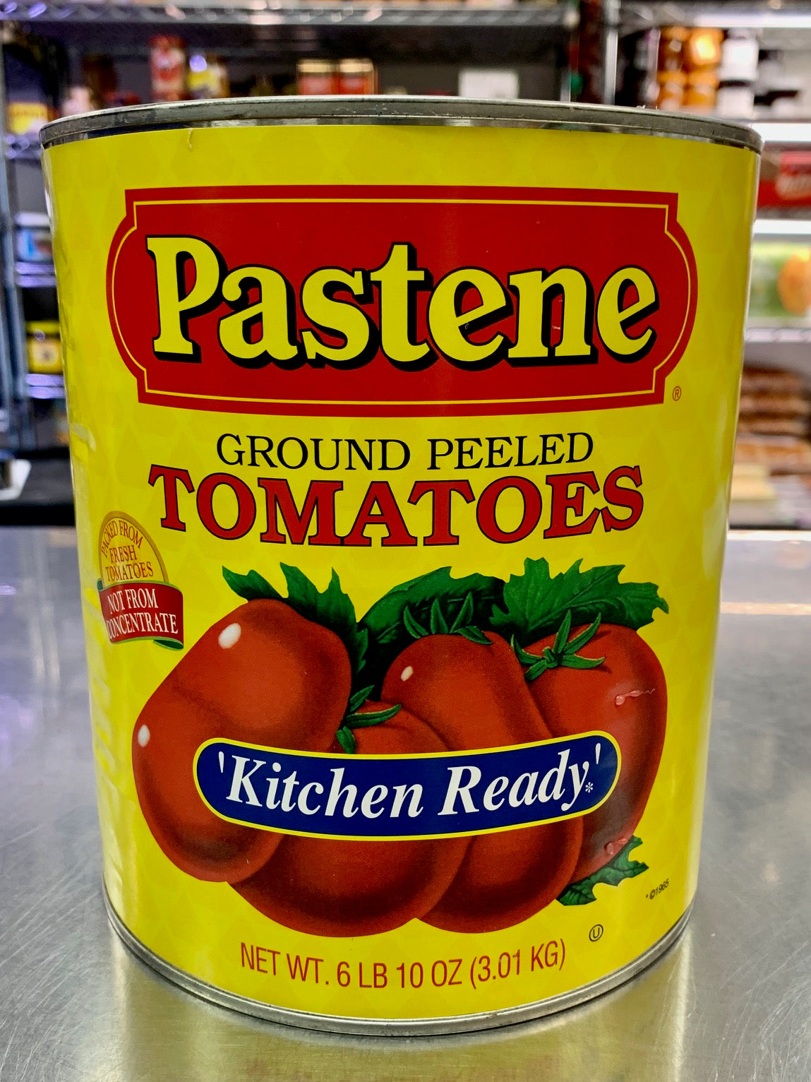 Ground Peeled Tomatoes - Pastene