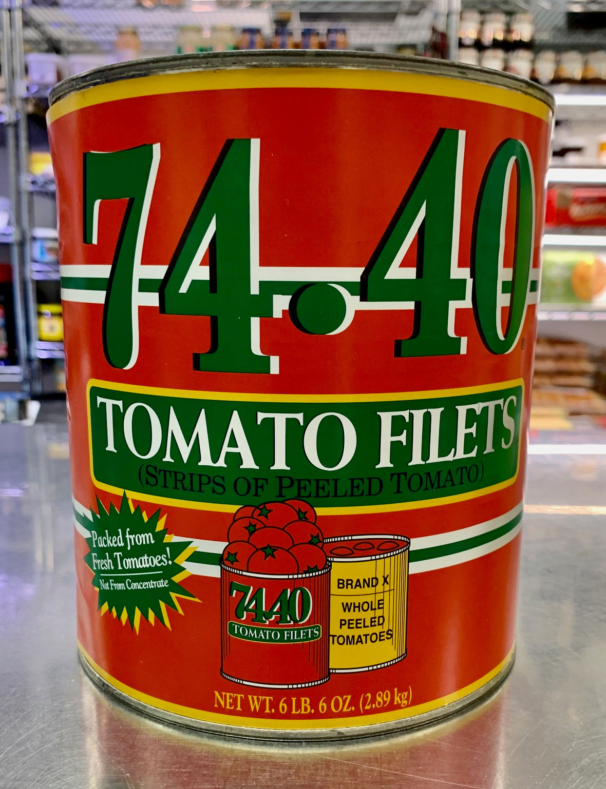 Tomato Filets - Strips of Peeled Tomatoes