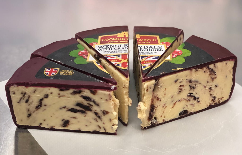 Wensleydale with Cranberries, England
